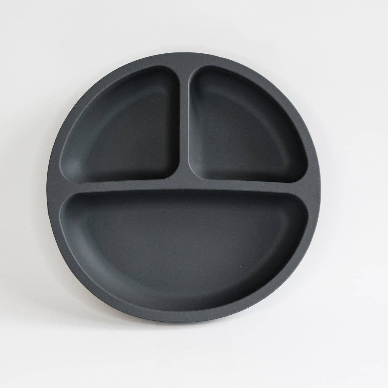 Silicone Suction Plate - Charcoal