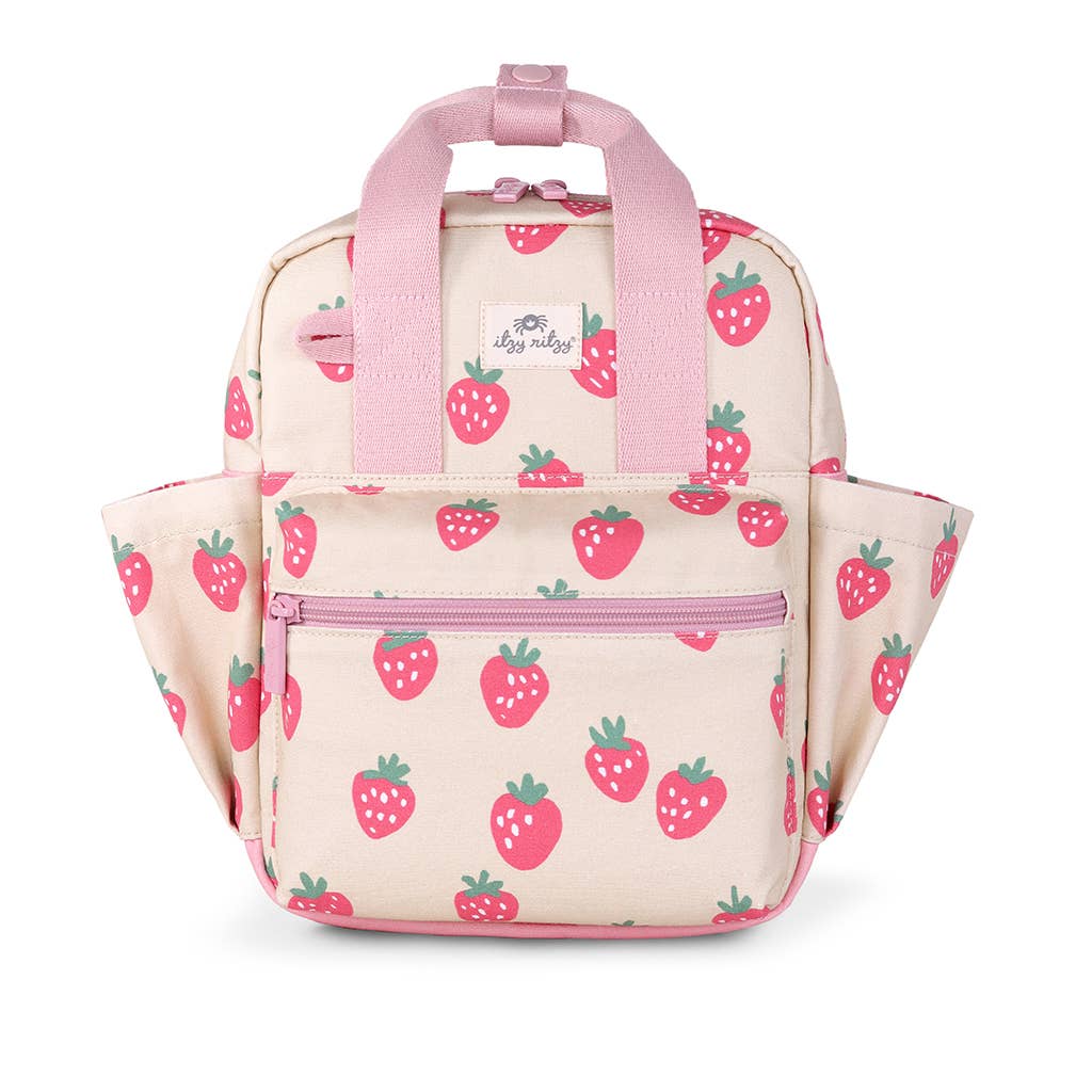Itzy Bitzy Backpack: Strawberries & Cream