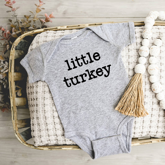Little Turkey Baby Onesie