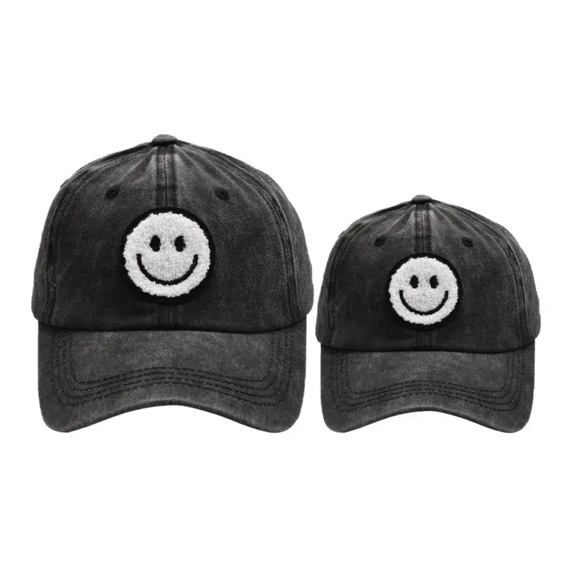 Smiley Face Matching Kids/Adults Hats