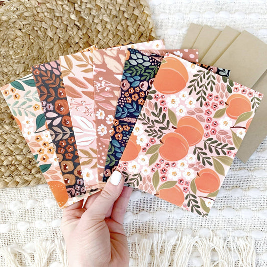 Notecards - Warm Floral