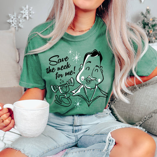 Save The Neck Tee: Green
