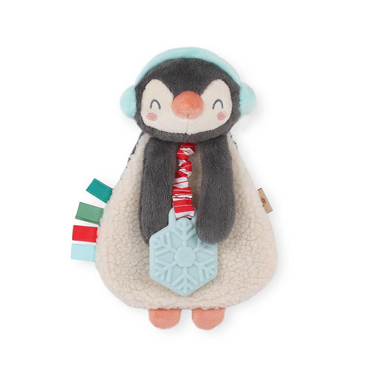 Itzy Lovey™ Plush + Teether - Penguin