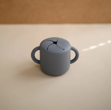 Mushie Silicone Snack Cup - Tradewinds