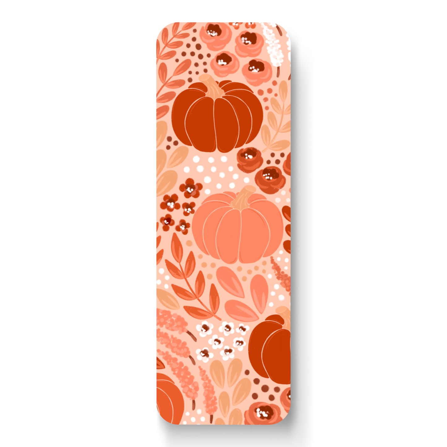 Bookmark - Pumpkin Floral