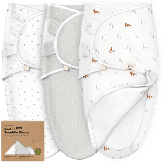 Zippy Baby Swaddles 0-3M - Forest Variations