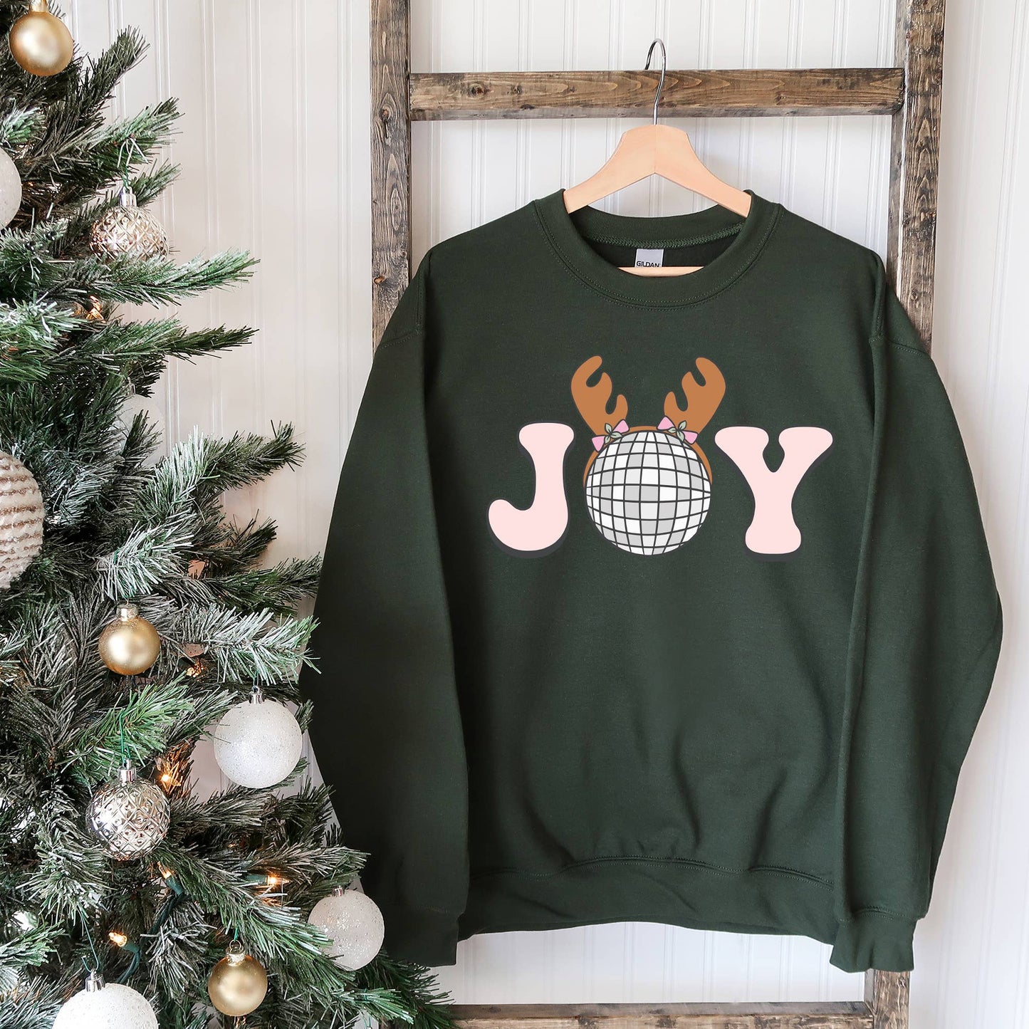 Reindeer "Joy" Sweatshirt