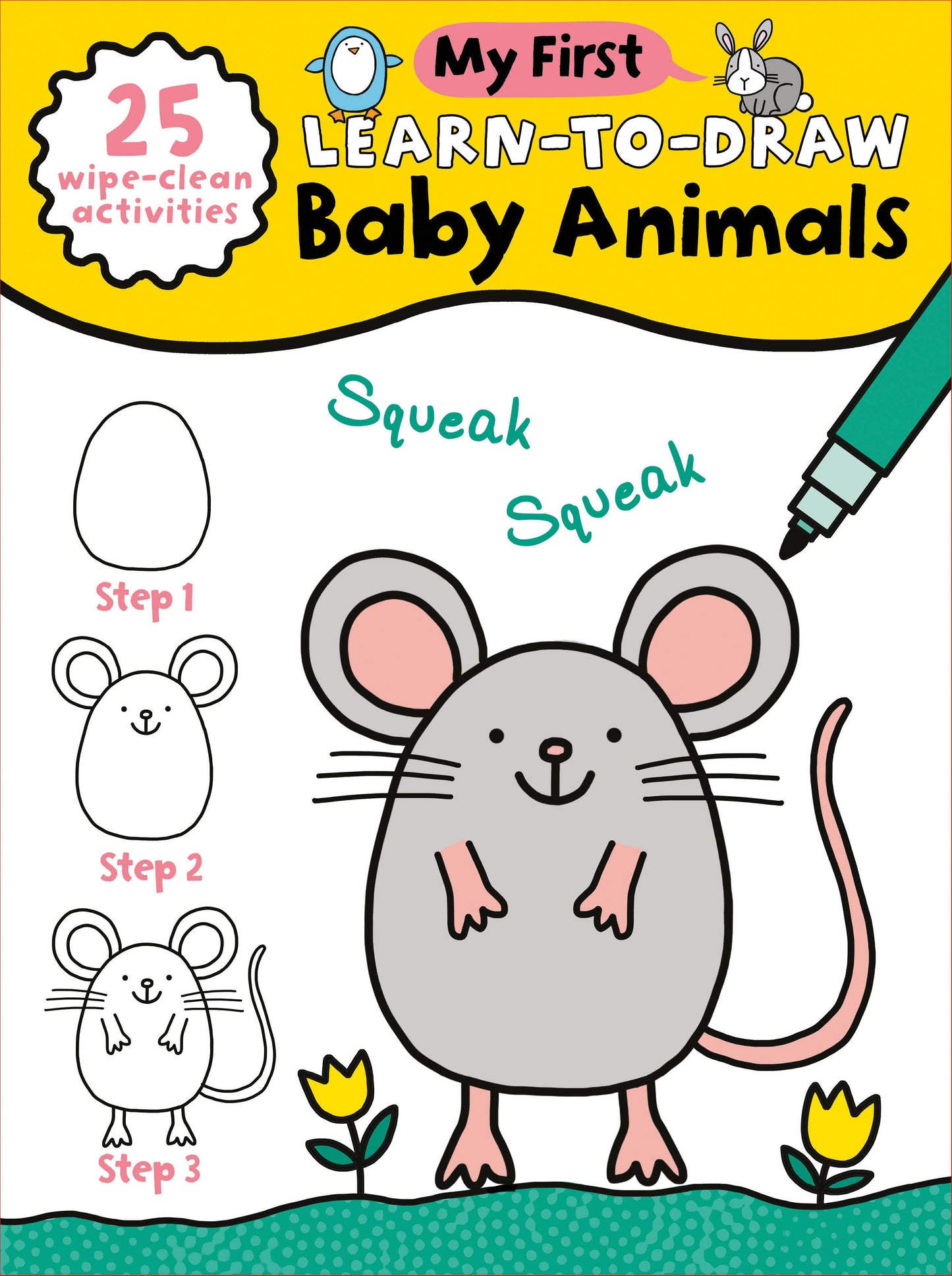 My First Learn To Draw: Baby Animals