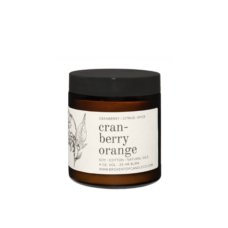 Soy Candle - Cranberry Orange