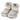a pair of furry slippers