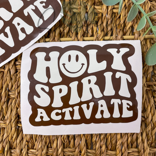 Vinyl Sticker - Holy Spirit Activate