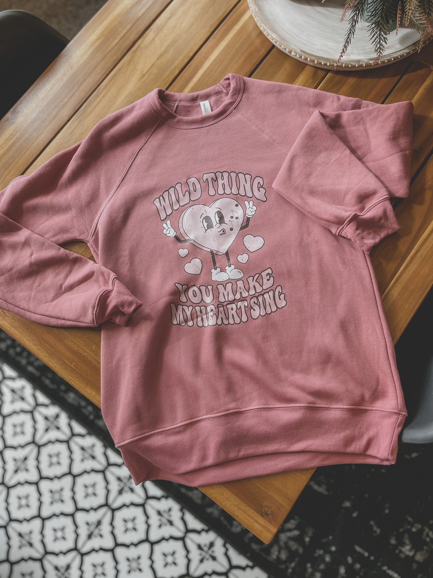 Wild Thing - Heart Sweatshirt