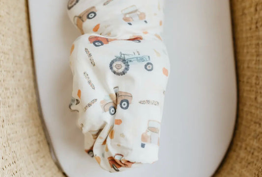 Copper Pearl Swaddle  - Hayride