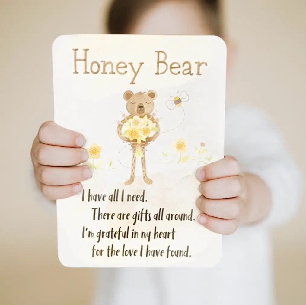 Honey Bear Kin- Gratitude Collection