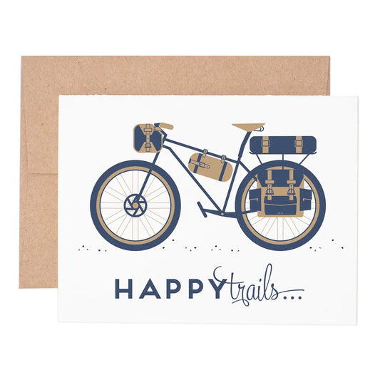 Happy Trails Notecard